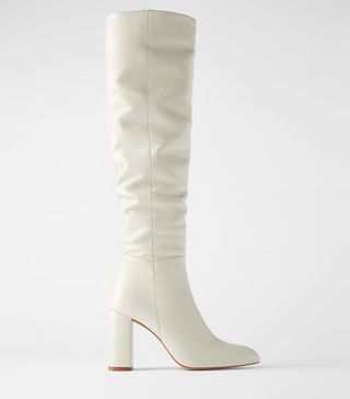 Zara + Knee High Boots
