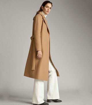 Massimo Dutti + Wool Dressing Gown Coat
