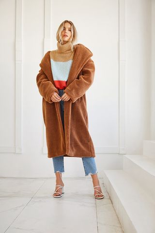 Forever 21 + Faux Shearling Coat