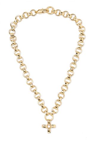 Laura Lombardi + + Net Sustain Fiore Gold Plated Necklace