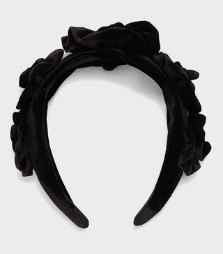 Zara + Velvet Flower Headband