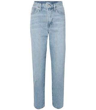 Madewell + The Curvy Perfect Vintage High-Rise Straight-Leg Jeans