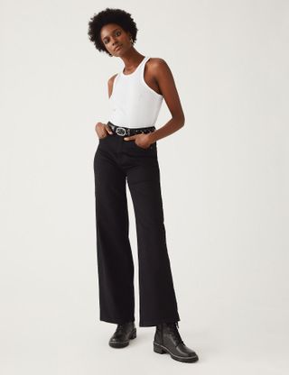 M&S Collection + The Wide-Leg Jeans