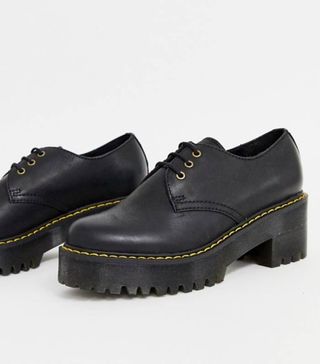 Dr Martens + Shriver Chunky Lace-Up Shoes in Black