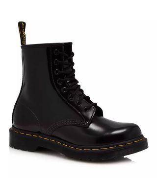 Dr Martens + Wine leather 1460 Lace-Up Boots