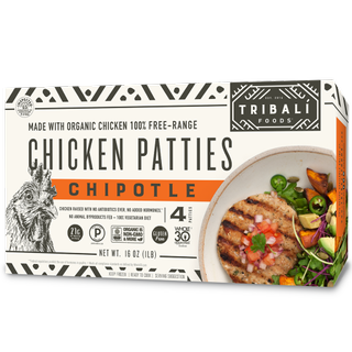 Tribali Foods + Organic Chipotle Chicken Patties