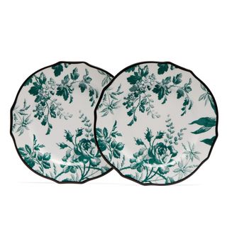 Gucci + Herbarium Porcelain Dessert Plates