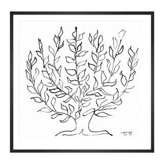 Henri Matisse + The Plain Tree 1951 Framed Art Print
