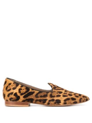 Le Monde Beryl + Leopard-Print Loafers