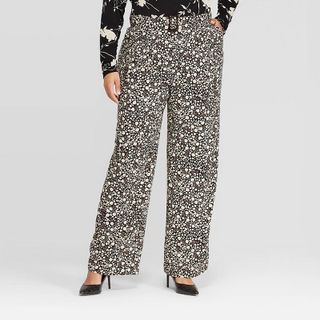 Who What Wear x Target + Mid-Rise Relaxed Pants