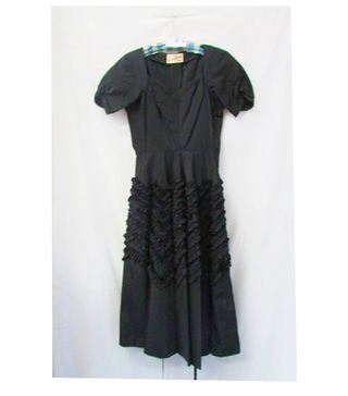 Susan Small + Vintage Black Dress