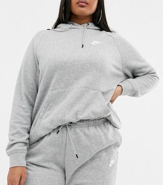 Nike + Plus Gray Essentials Hoodie
