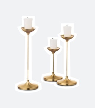 Hotel Collection + Candle Holders, Set of 3