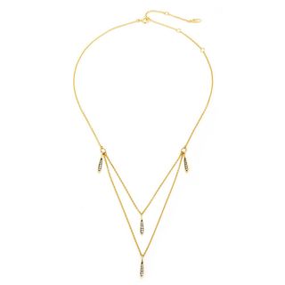 Nadri + Ferrara Layered Shaky Necklace