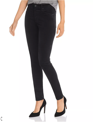 AG + Farrah Velvet Skinny Jeans