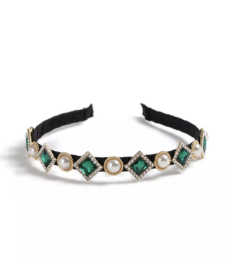 Topshop + Pearl Emerald Headband