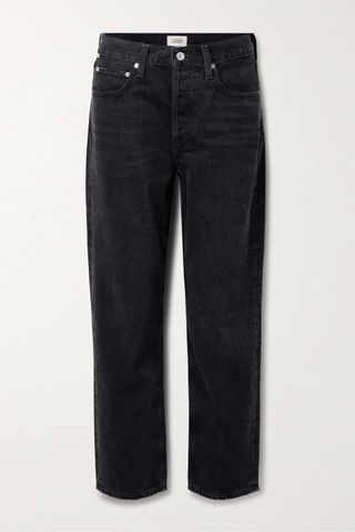 Citizens of Humanity + + Net Sustain Devi High-Rise Straight-Leg Organic Jeans