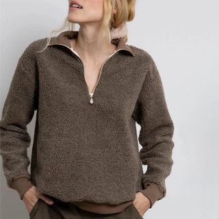 Donni + Sherpa 1/2 Zip