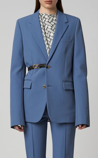 Bottega Veneta + Gabardine Suit Jacket