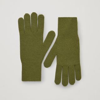 COS + Merino-Knit Gloves