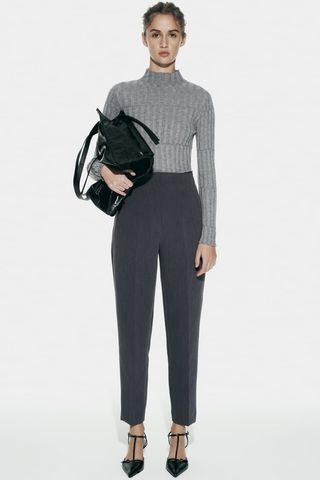 Zara + Pants With a High Waist