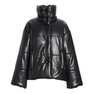 Nansushka + Hide Vegan Leather Puffer Jacket