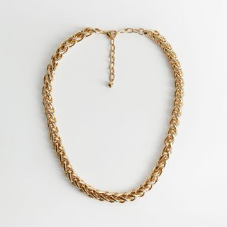 Mango + Metal Chain Necklace