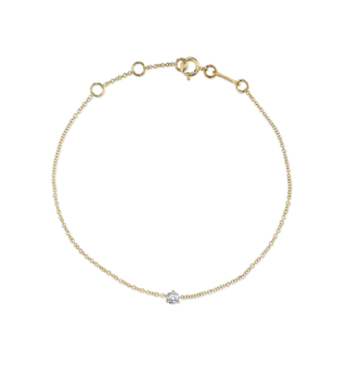 The Last Line + Diamond Solitaire Chain Bracelet