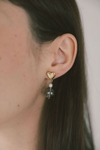 Wolf Circus + Frankie Earrings in Gold
