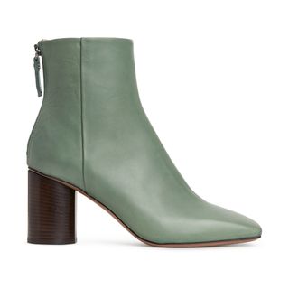 Arket + Square-Toe Leather Boots