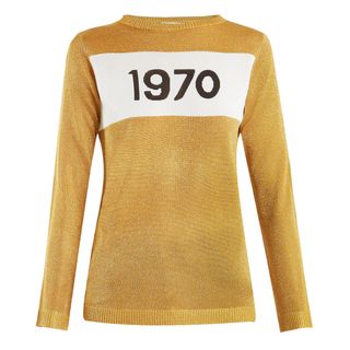 Bella Freud + 1970 Intarsia-Knit Sweater