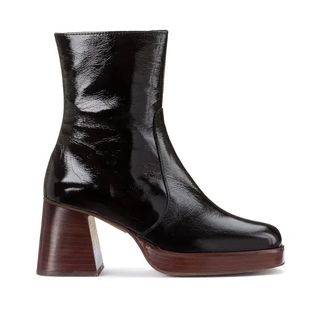 Jonak + Brigand Glossy Leather Boots