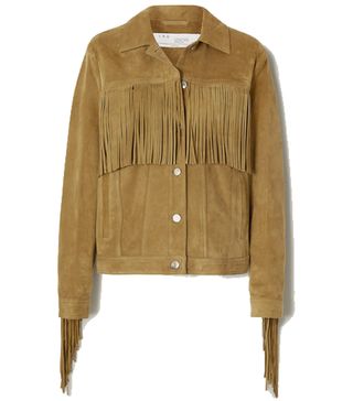 Iro + Russell Fringed Suede Jacket