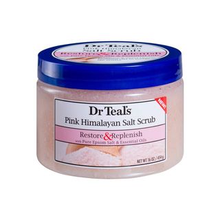 Dr Teal's + Pink Himalayan Sea Salt Scrub