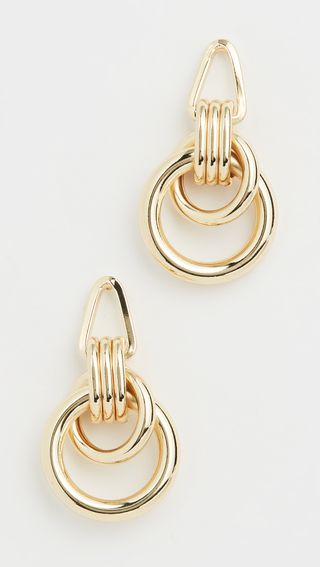 Jules Smith + Roped Up Double Hoops
