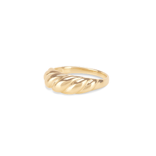 Mejuri + Thin Croissant Dome Ring