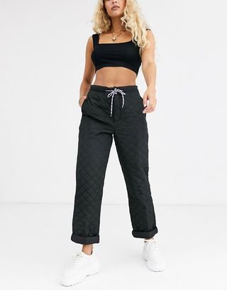 ASOS + Quilted Jogger
