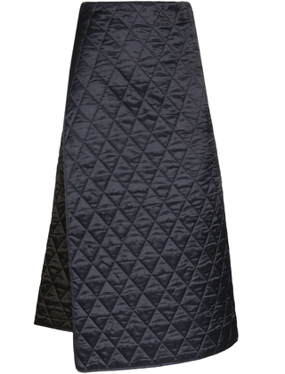 Plan C + Quilted Wrap Skirt