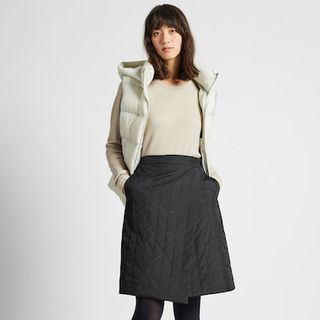 Uniqlo + Windproof Warm Lined Skirt