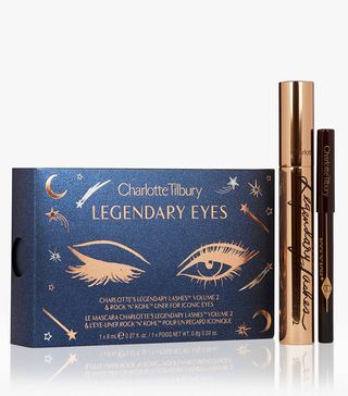 Charlotte Tilbury + Legendary Eyes Eyeliner & Mascara Makeup Gift Set