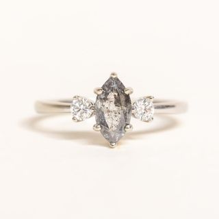 Evorden + Joss White Sapphire Ring