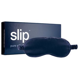 Slip + Silk Sleepmask in Navy