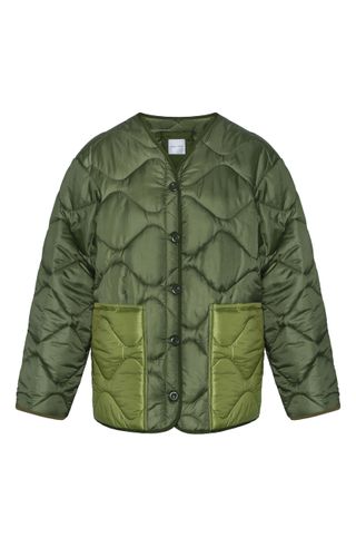 Anine Bing + Andy Quilted Bomber Jacket