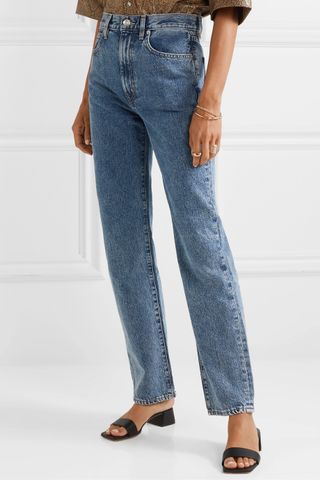 SLVRLAKE + London High-Rise Straight-Leg Jeans