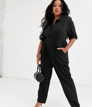 Native Youth + Utility Jumpsuit With D-Ring Belt