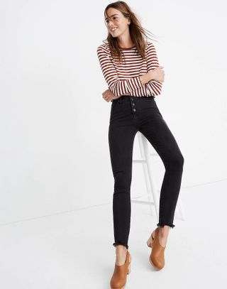 Madewell + 10 High-Rise Skinny Jeans