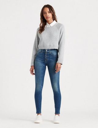 Lucky Brand + High Rise Bridgette Skinny Jeans