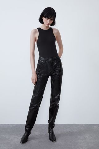 Zara + Halterneck Bodysuit