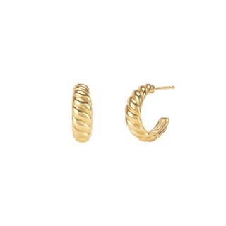Mejuri + Croissant Dôme Earrings