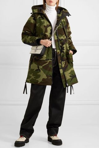 Canada Goose + Olympia Camouflage-Print Shell Down Parka